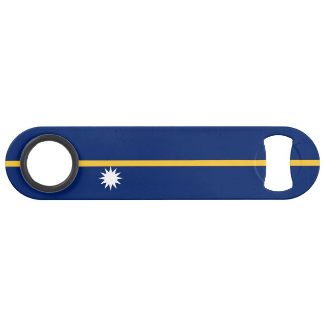Nauru-Flagge Speed Flaschenöffner (Vorderseite (Horizontal))