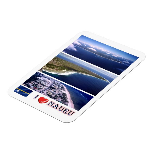 Nauru - I Liebe - Magnet (Linke Seite)