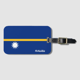 Nauru National Flag Patriotic Gepäckanhänger