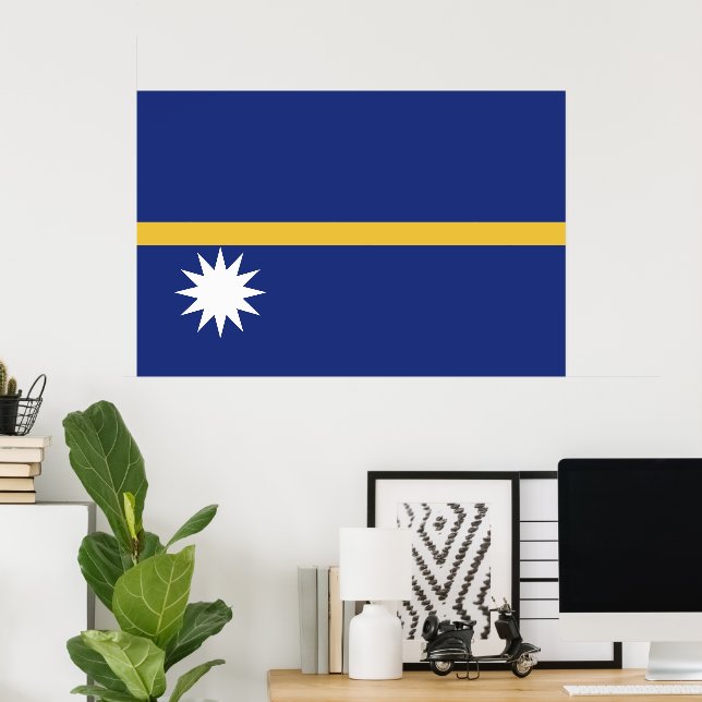 Nauru Poster (Heimbüro)