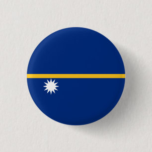 Naurusche Flagge, Flagge von Nauru Button
