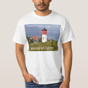 Nauset Licht, Cape Cod, Massachusetts-Leuchtturm T-Shirt
