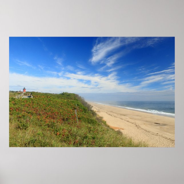 Nauset Lighthouse Beach Cape Cod National Seashore Poster (Vorne)