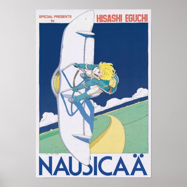 Nausicaa Glider Poster (Vorne)