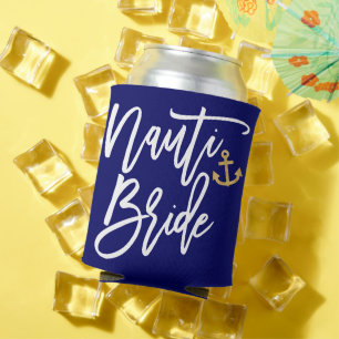 Nauti Bride Funny Nautical Junggeselinnen-Abschied Dosenkühler