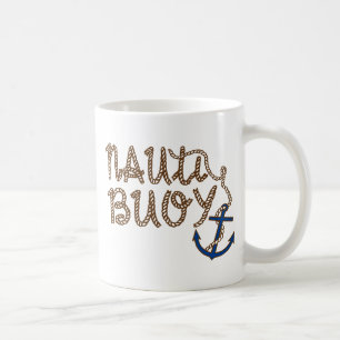 Nauti Buoy Nautical Boot mit Anker Kaffeetasse