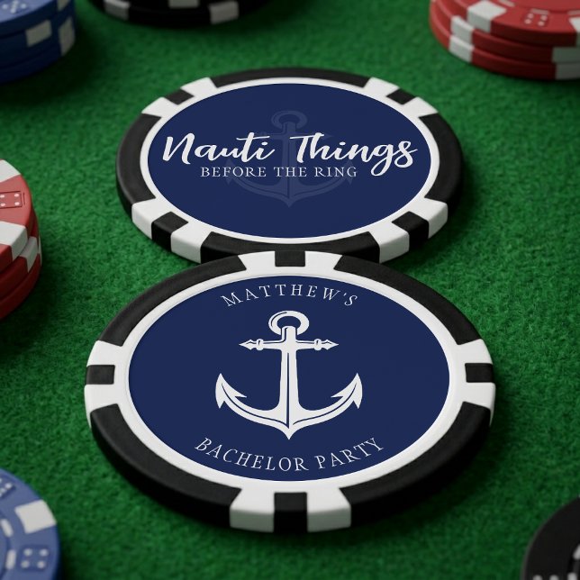 Nauti Dinge vor dem Ring Anker Junggeselle Pokerchips (Von Creator hochgeladen)