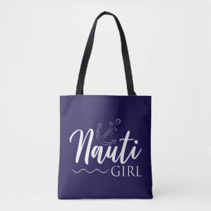 Nauti Girl! nautisch Tasche