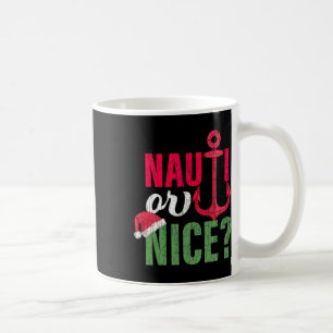 Nauti oder nette Santa lustige Weihnachten im Juli Kaffeetasse