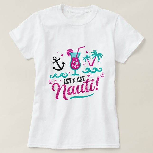 ✨ Nauti! Shirt Bachelorette (Design vorne)