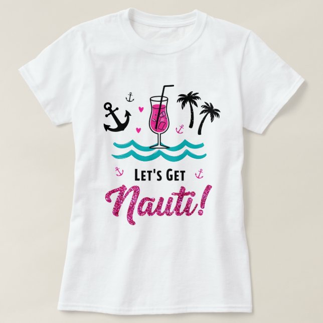 ✨ Nauti! Shirt Bachelorette (Design vorne)