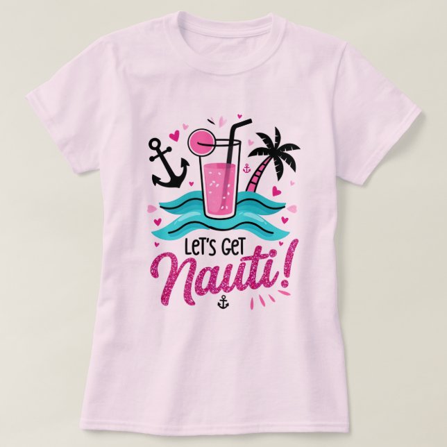 ✨ Nauti! Shirt Bachelorette (Design vorne)