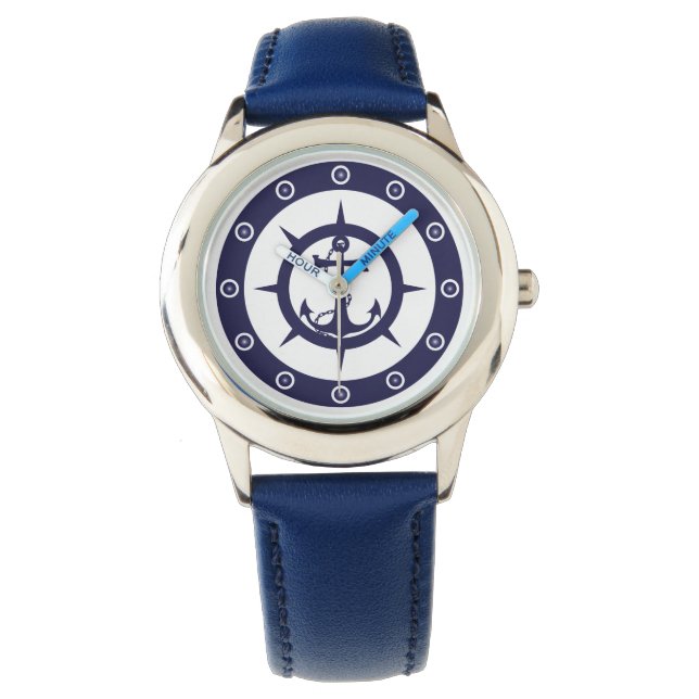 Nautic Anchor Armbanduhr (Vorderseite)