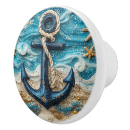 Nautic Anchor Beach Keramikknauf