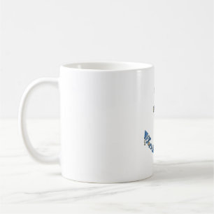 Nautic Anchor Collage Kaffeetasse