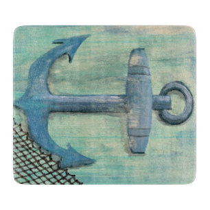 Nautic Anchor Cutting Board Schneidebrett