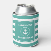 Nautic Anchor Rope Striping Beach House