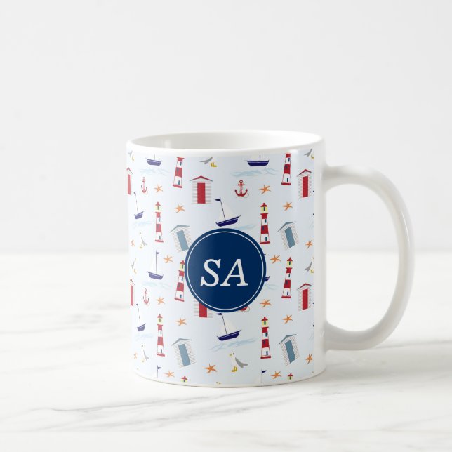 Nautic Back to School Dorm Essentials Kaffeetasse (Rechts)