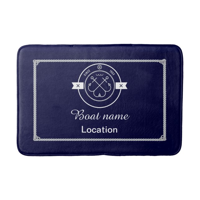 Nautic Bath Mat Badematte (Vorderseite)