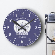 Nautic Blue Beach House White Family Name Summer