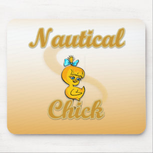 Nautic Chick Mousepad