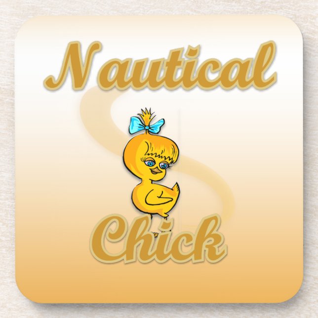 Nautic Chick Untersetzer (Vorderseite)