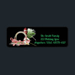 Nautic Christmas Return Address Label<br><div class="desc">Nautic Christmas Return Address Label</div>