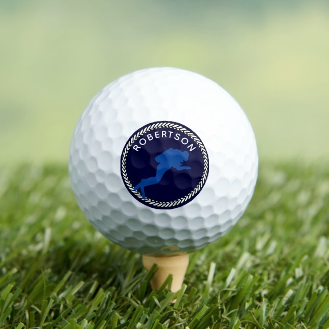 Nautic Coastal Monogram Scuba Diver Golfball (Insitu T-Shirt)