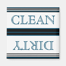 Nautic Dark Aquamarin Blue Disshwasher Dirty Clean