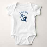 Nautic First Birthday Shirt
