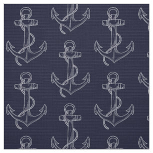 Nautic Fouled Anchor Stoff