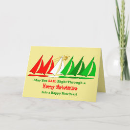 Nautic Frohe Weihnachten für meine Segelfreunde