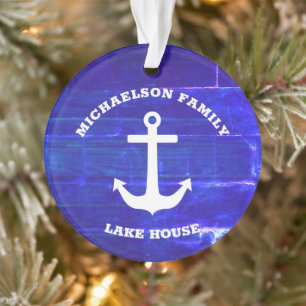 Nautic Lake House Ornament