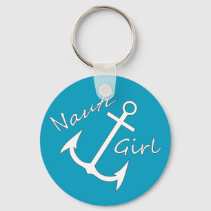 Nautic Nauti Girl Aquamariner Schlüsselanhänger