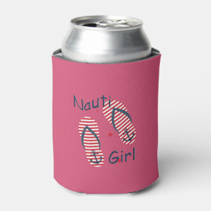 Nautic Nauti Girl Red Can Cooler Dosenkühler