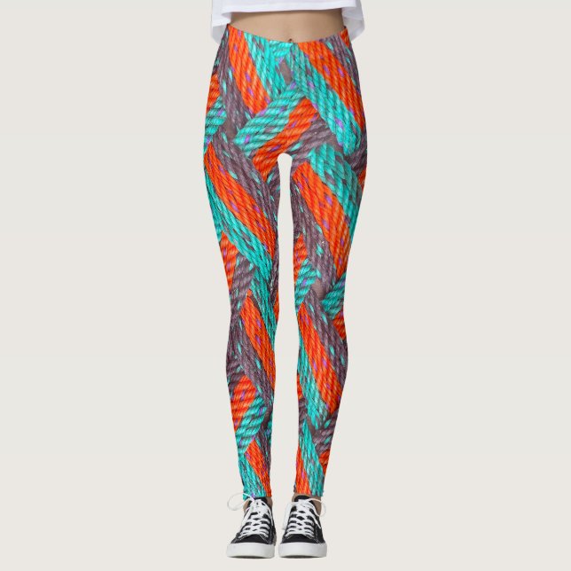 Nautic Rope Mat Thunder_Cove Leggings (Vorderseite)