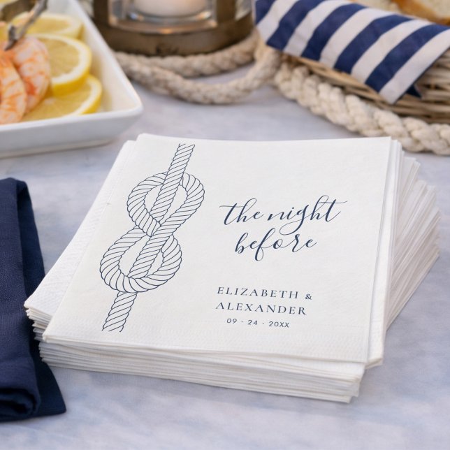 Nautic Rope Modern Probe Dinner Serviette (Von Creator hochgeladen)