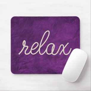 Nautic Rope Relax auf Lila Maus Pad Mousepad