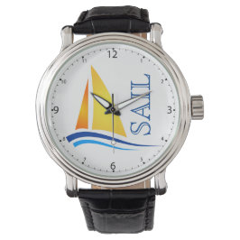 Nautic Sail Modern Armbanduhr