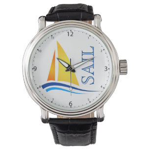 Nautic Sail Modern Armbanduhr