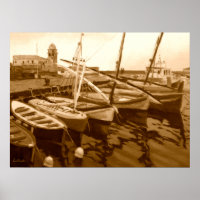 Nautic Sailboat Art