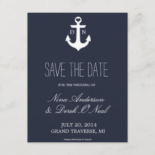 Nautic Save the Date Hochzeit