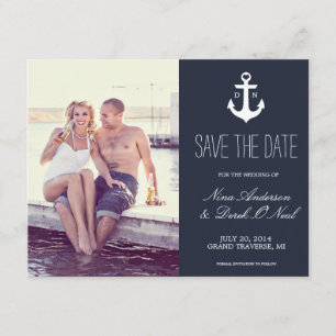 Nautic Save the Date   Hochzeit