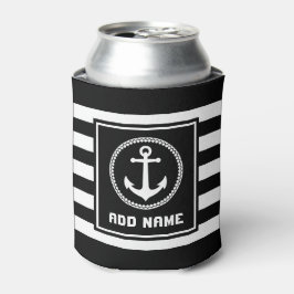 Nautic Sea Anchor Ihr Name oder Boot entzogen Dosenkühler