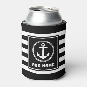 Nautic Sea Anchor Ihr Name oder Boot entzogen Dosenkühler
