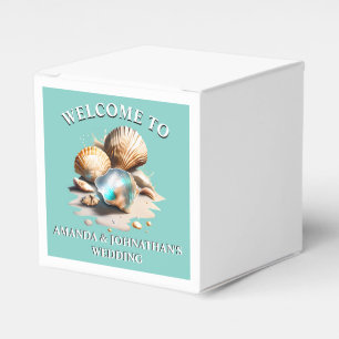 Nautic Sea Muschel 3D seashells marine beach Geschenkschachtel