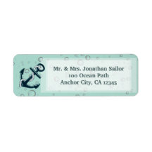 Nautic Sinking Anchor Personalisiert