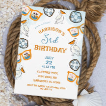 Nautic Sonnenbrille Pool Party Boy Birthday