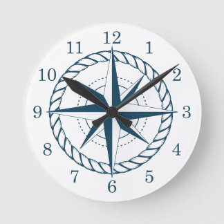 Nautic Star Clock Runde Wanduhr