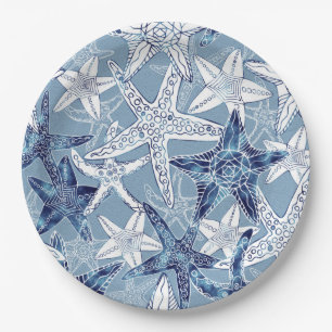 Nautic Starfish Collection - Alle Größen Pappteller